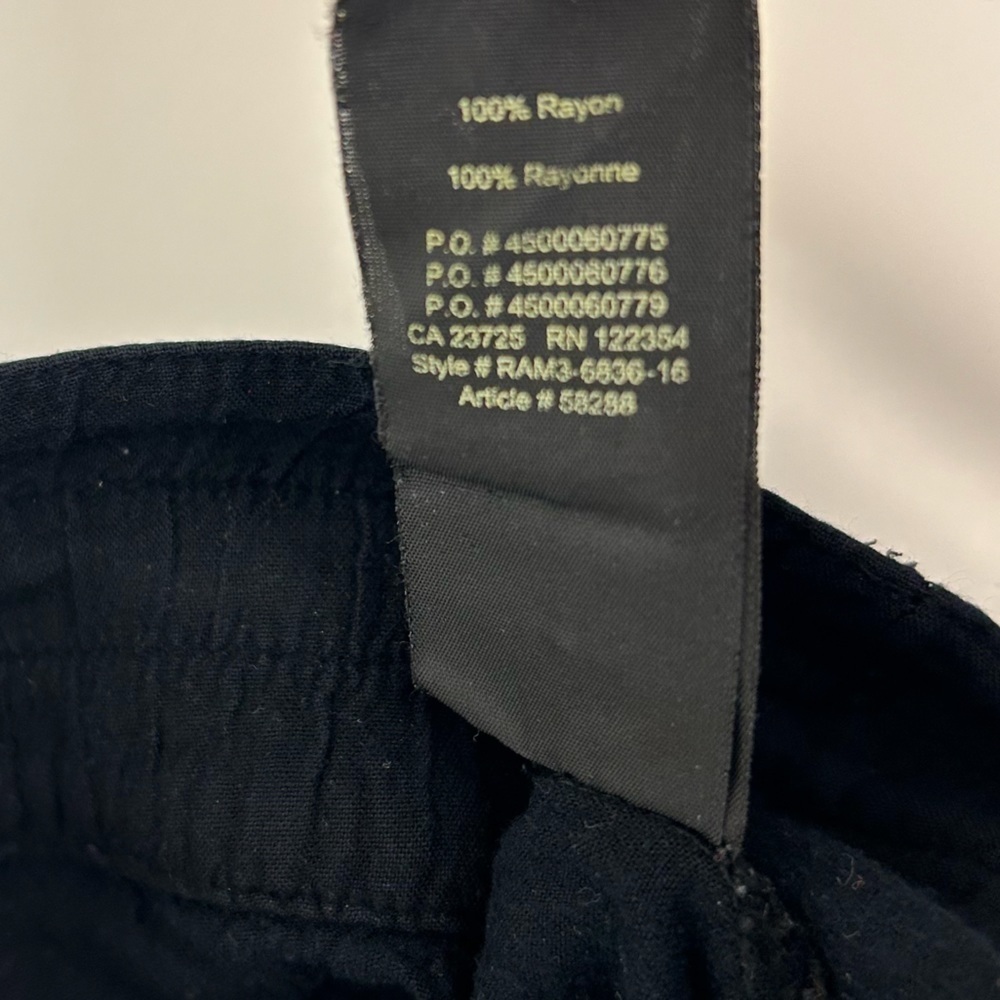TNA High Rise Joggers size XS black Aritzia Grenville pants casual - Picture 7 of 9